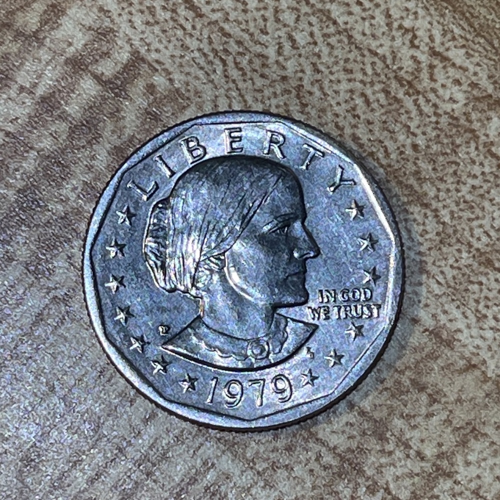 1979 Susan B Anthony one dollar coin